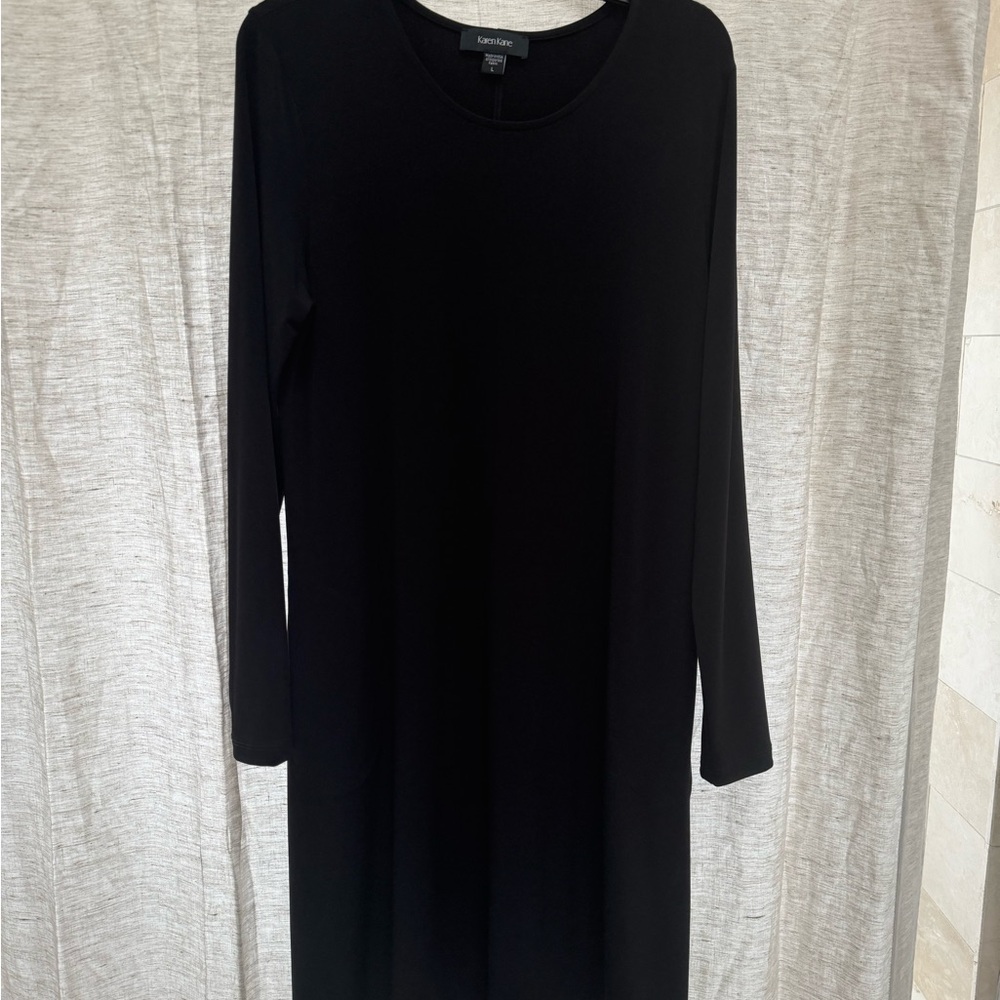 NWT Karen Kane Size L Knee Length, Mid Length Black - Picture 2 of 2